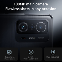【Światowa premia】 globalna wersja Xiaomi 11T Pro Smartphone 128/256GB Snapdragon 888 Octa Core 120W HyperCharge 108MP kamera 120Hz 4